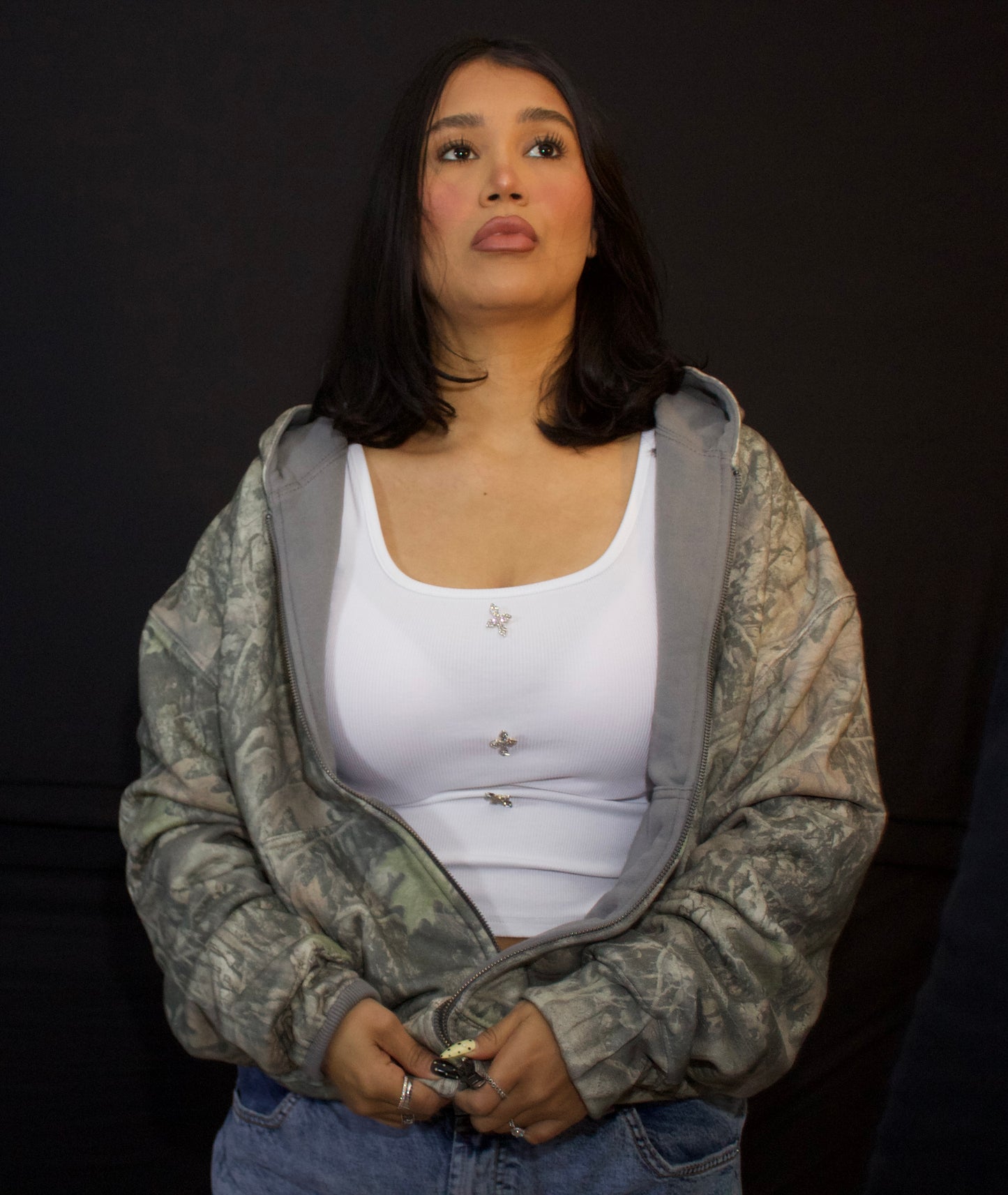 Reversible Zip Hoodie